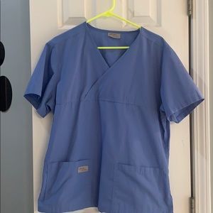 Urbane scrub top